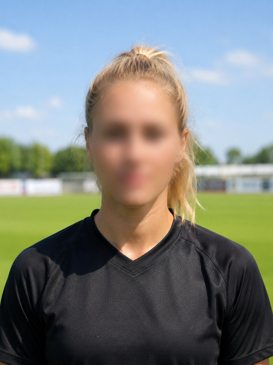 Simuliertes Trainerprofil der 1. Frauen